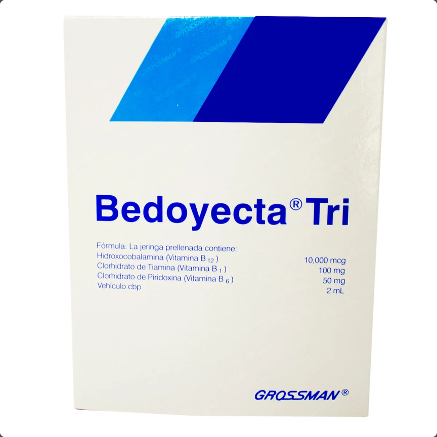 BEDOYECTA TRI INYECTABLE mejora tu energía y bienestar cada día