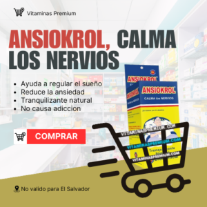 AnsioKrol - Tranquilizante Natural para Sueño y Ansiedad (80 cápsulas)