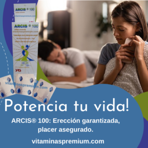 ARCIS 100mg - 12 Tabletas Recubiertas con Película de Sildenafilo