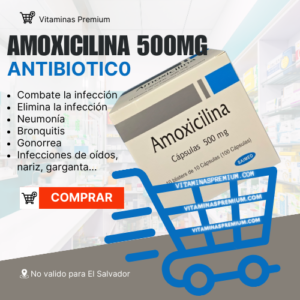 Amoxicilina 500mg Saimed - 100 Cápsulas para Infecciones Bacterianas