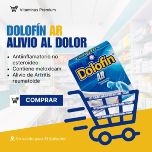Dolofin AR - Alivio del Dolor Sin Afectar el Estómago
