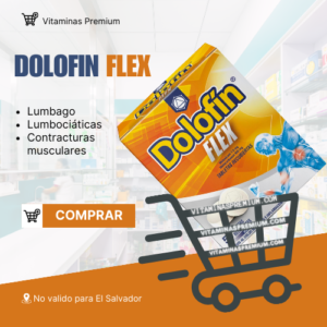 Dolofin Flex - 50 Tabletas para Alivio Muscular