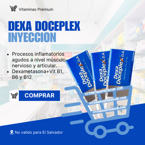 DEXA DOCEPLEX D.A. SOLUCIÓN INYECTABLE - Paquete de 3 Ampollas