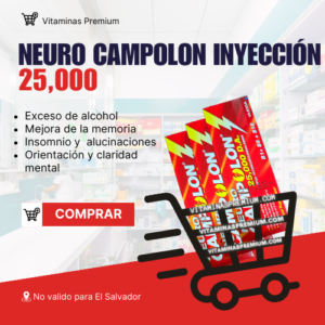 Neuro Campolon 25,000 D.A. Solución Inyectable - Tripack