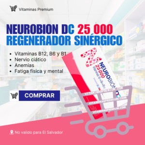 Neurobion Inyección 25,000 - Paquete de 3 | Salud y Bienestar