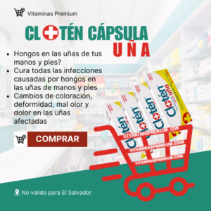Clotén Uña 1 Cápsula - Tratamiento de Hongos en Uñas | 4 CAPSULA EN TOTAL