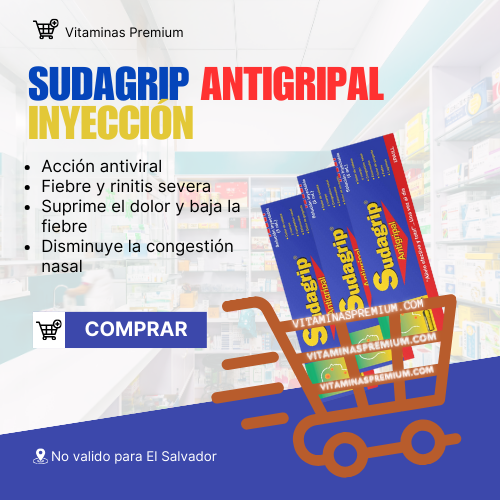 Sudagrip G Antigripal Inyectable | Tripack de 3 Ampollas