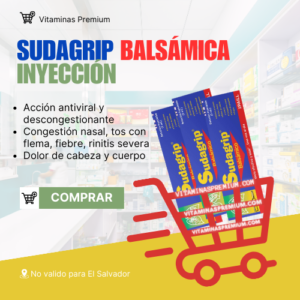 Sudagrip Balsámico - Solución Inyectable Tripack